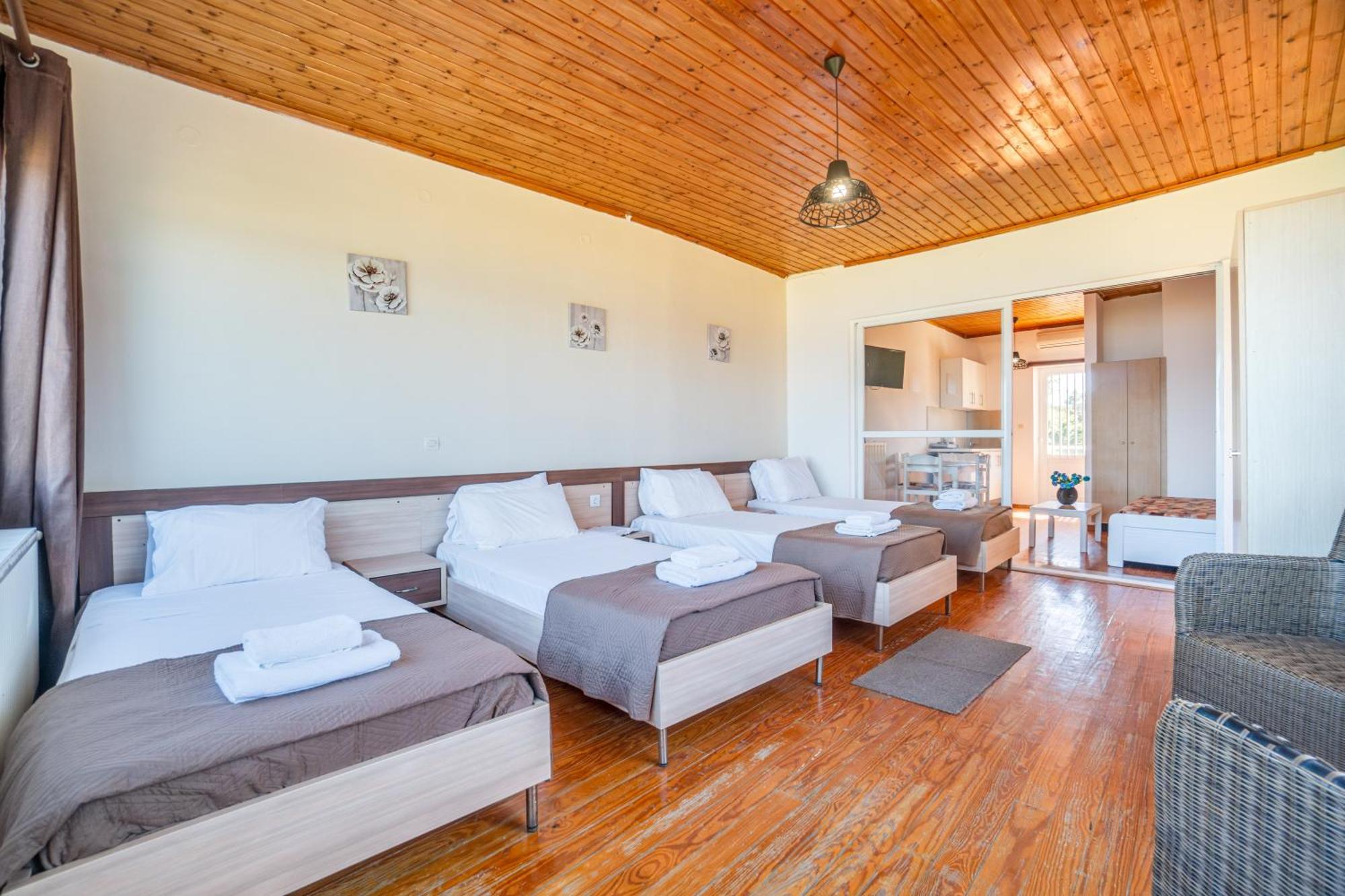 Sandy Beach Houses - Sea View Кавос Номер фото
