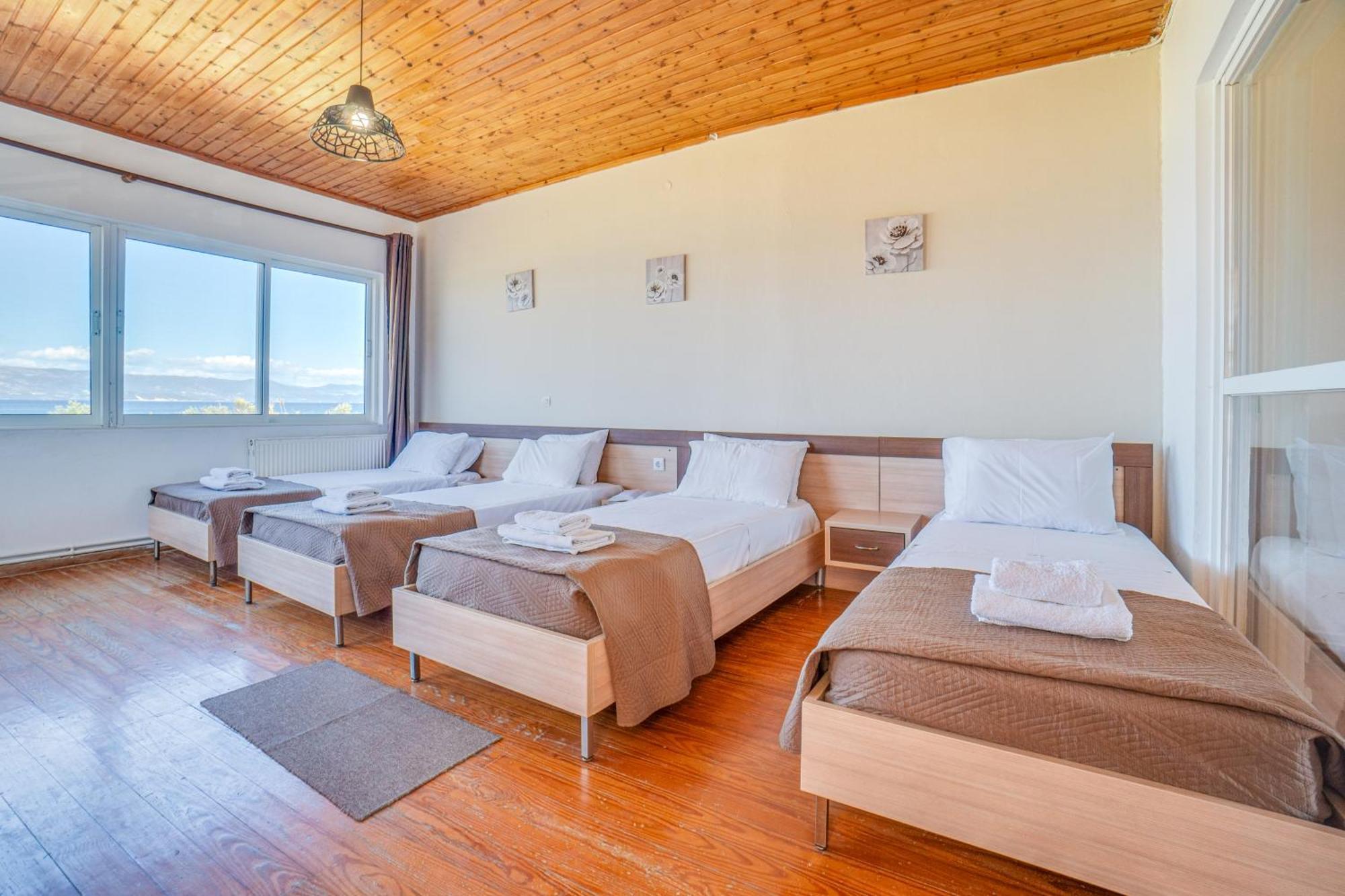 Sandy Beach Houses - Sea View Кавос Номер фото